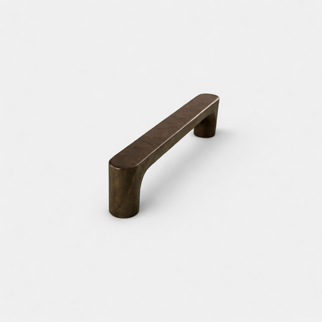 Meubelgreep Oak 128 mm – Donker hout