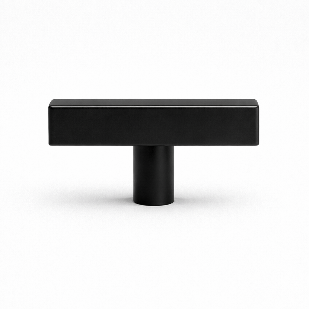 Meubelknop Bloc Round – Zwart
